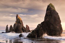 Ruby Beach Sea Stacks