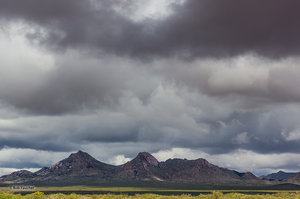 Brewing Storm over the Cookes Range