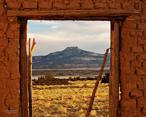 Cerro Pedernal Framed