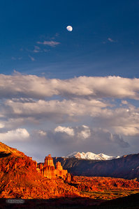 Moonrise, Fisher Towers