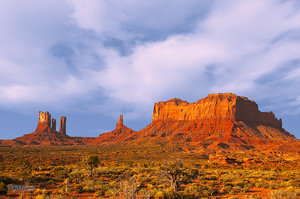 North Monument Valley in the Morning