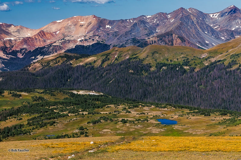 Continental Divide Rocky Mountain NP Robert Faucher Photography