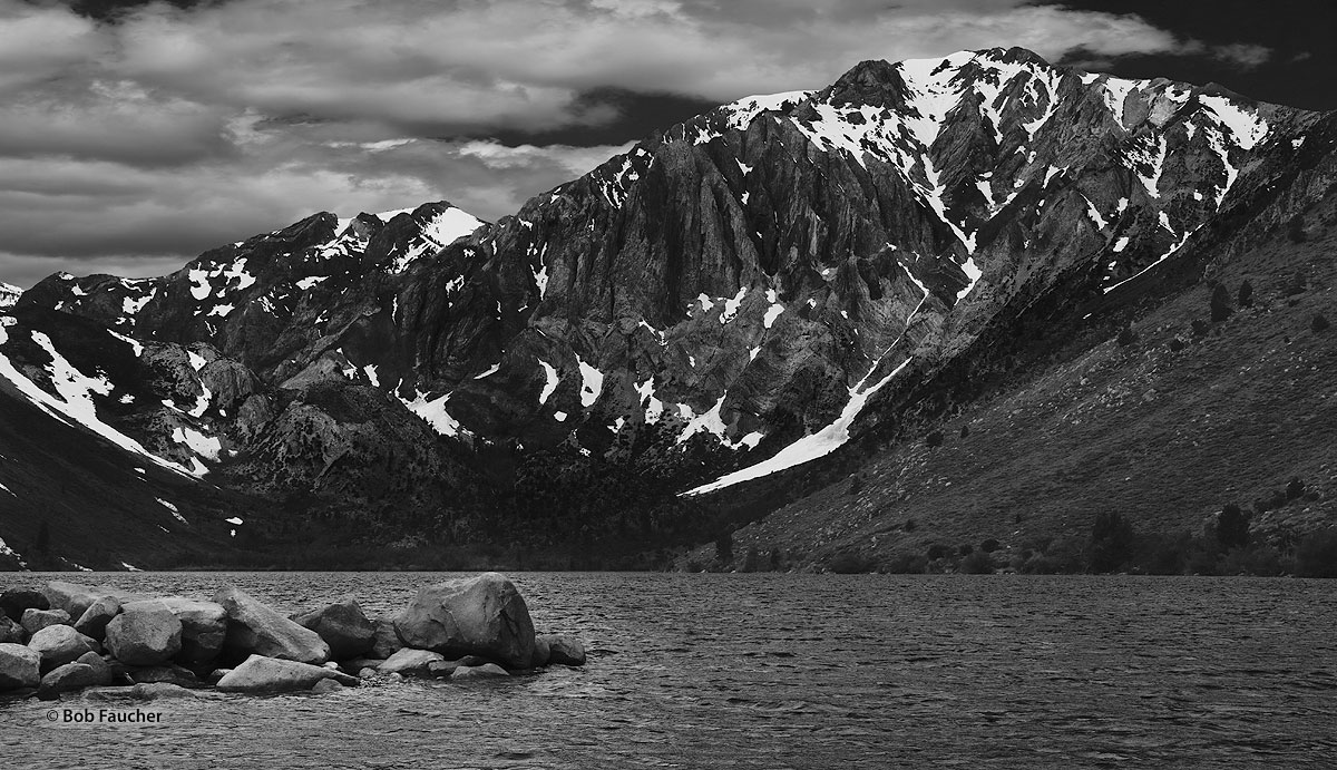 Convict Lake is a lake in the Sherwin Range of the Sierra Nevada in California. It is known for the dramatic mountains, including...