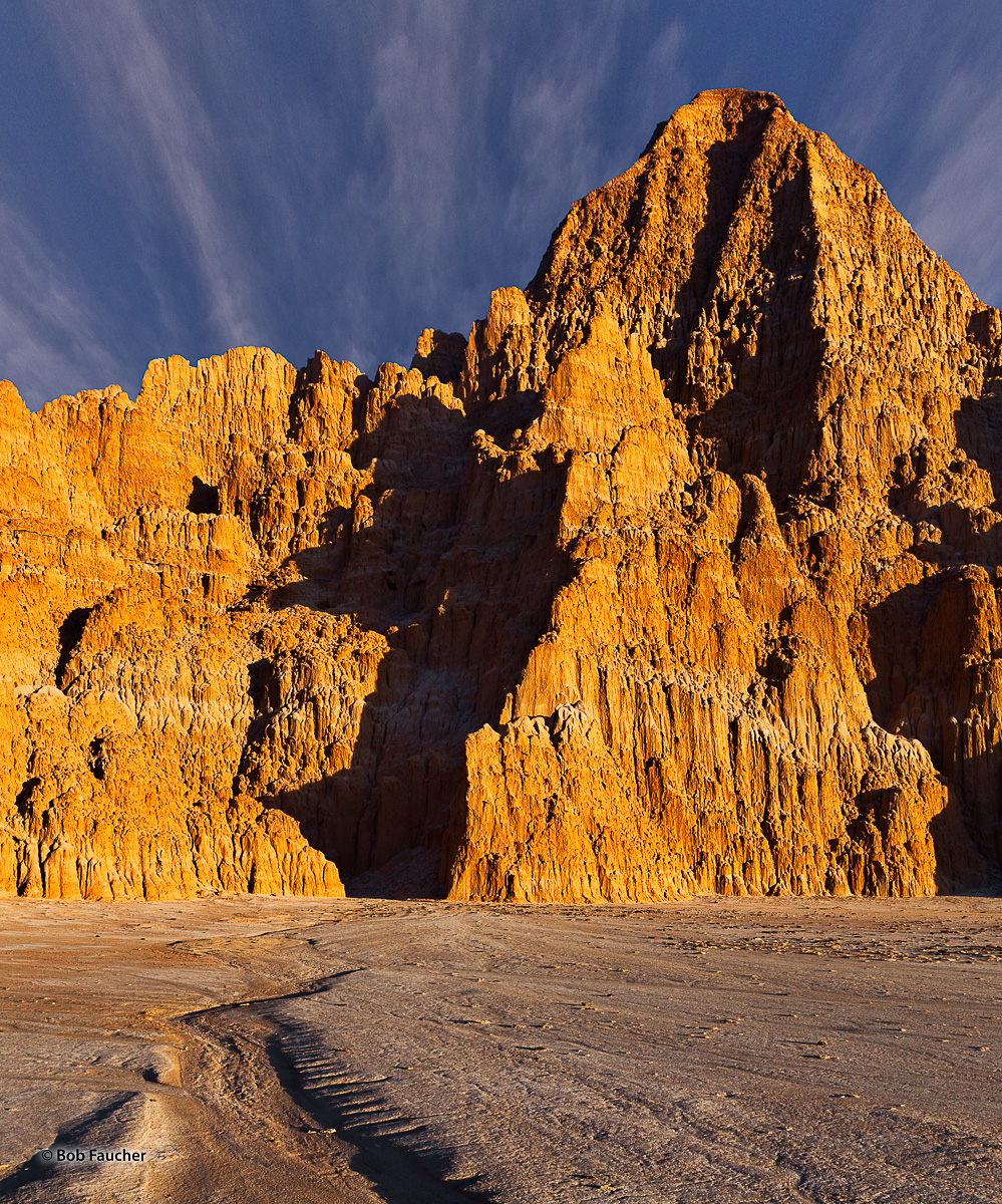 Alluvial fans, the triangle-shaped deposit of alluvium—gravel, sand, and even smaller pieces of sediment, such as silt—are...