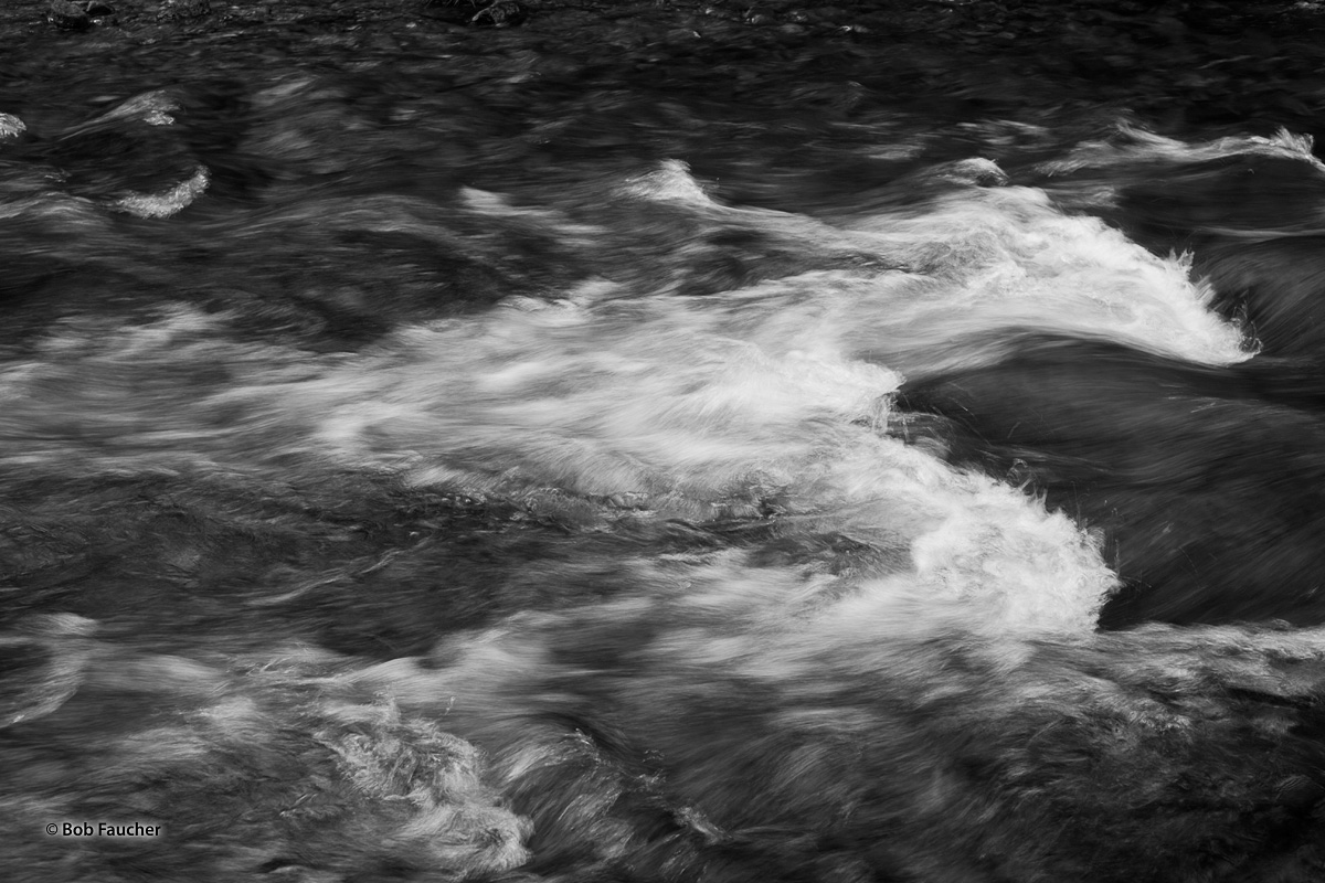 Dizzying patterns of rapids in the San Juaquin River within Devil's Postpile NM