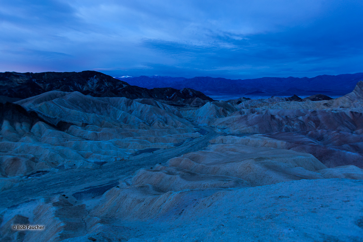 Zabriskie Point is a remarkable spot within Death Valley. It looks down on the end of the Golden Canyon trail and is especially...