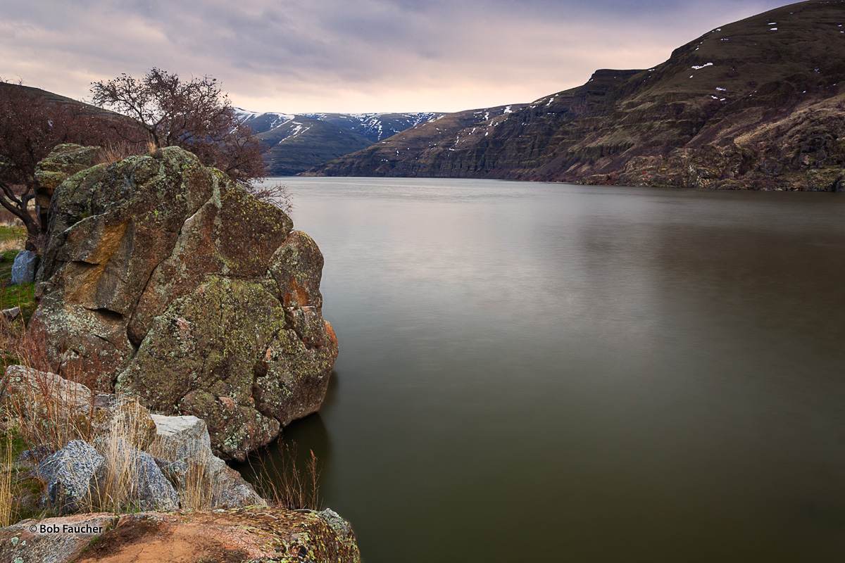 Granite Point is one of many wide spots along the Wawawai highway as it follows the Snake River. These are set aside for fishing...