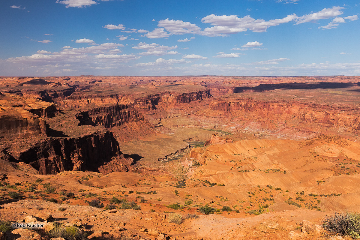 The Dirty Devil River is an 80-mile-long tributary of the Colorado River.  It flows through southern Utah from the confluence...