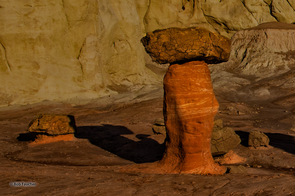 The Toadstool Hoodoos are located in Grand Staircase-Escalante National Monument in an area known as The Rimrocks. They are balanced...