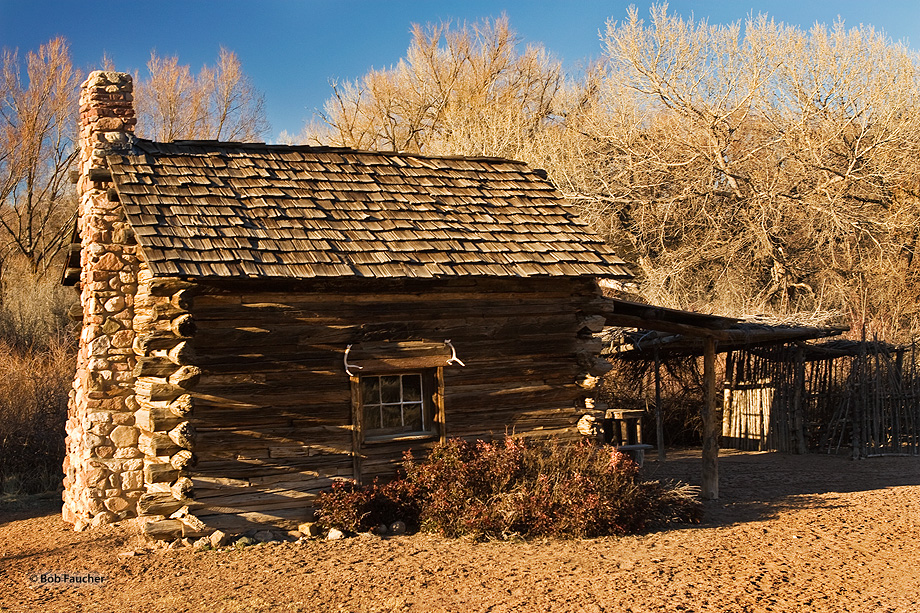 Sheep were extremely important animals in colonial New Mexico. This cabin was built in southern Colorado and eventually moved...