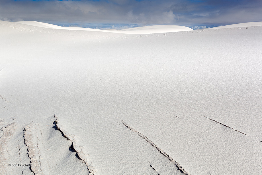 Razorbacks are thin, flaky, preferentially cemented features along crack edges that are either supported on one side by gypsum...