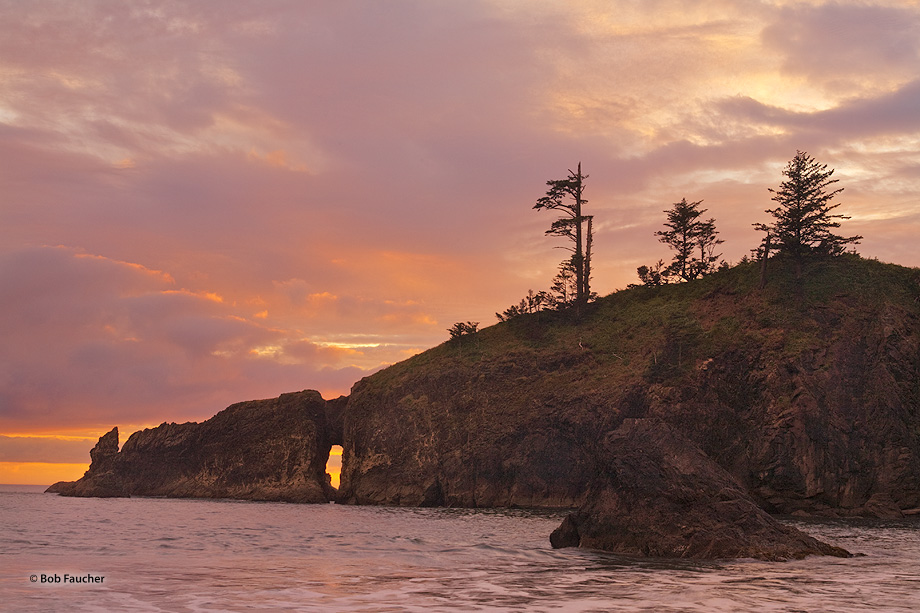 La Push Beach is a series of beach chains called Beach one, two, and three. Second Beach is the longest and flattest of the three...